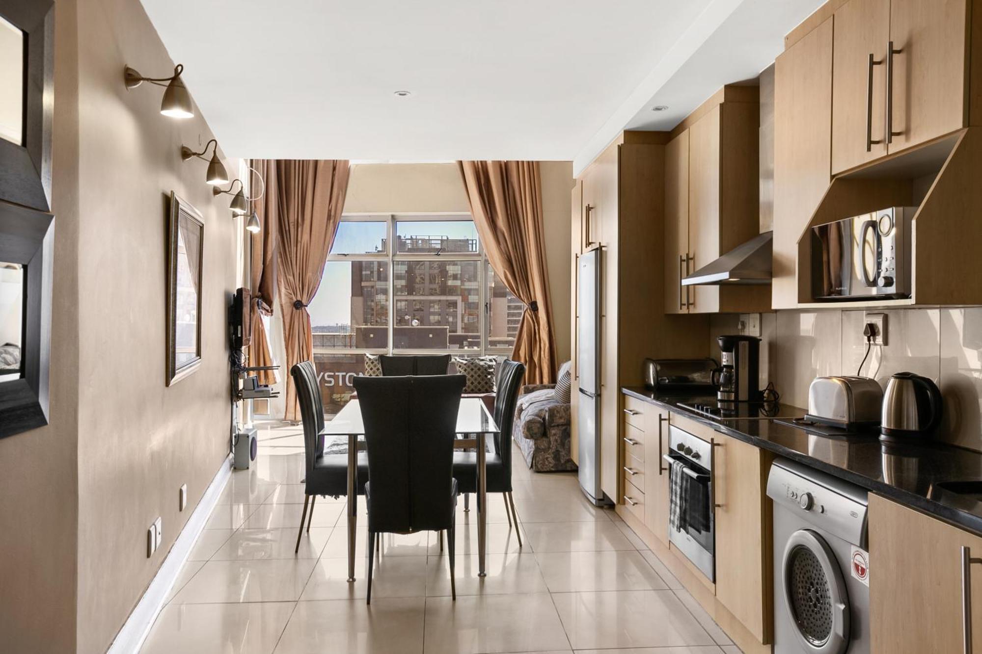 Hydro Park Residences In Sandton With Generator Йоханнесбург Экстерьер фото
